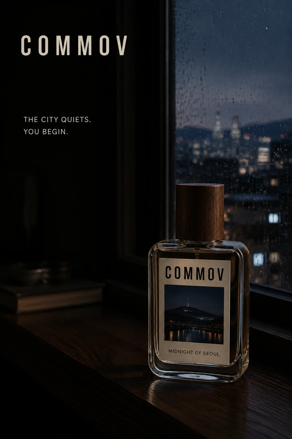 미드나잇 · 나의 시간 · COMMOV 브랜드 콘셉트