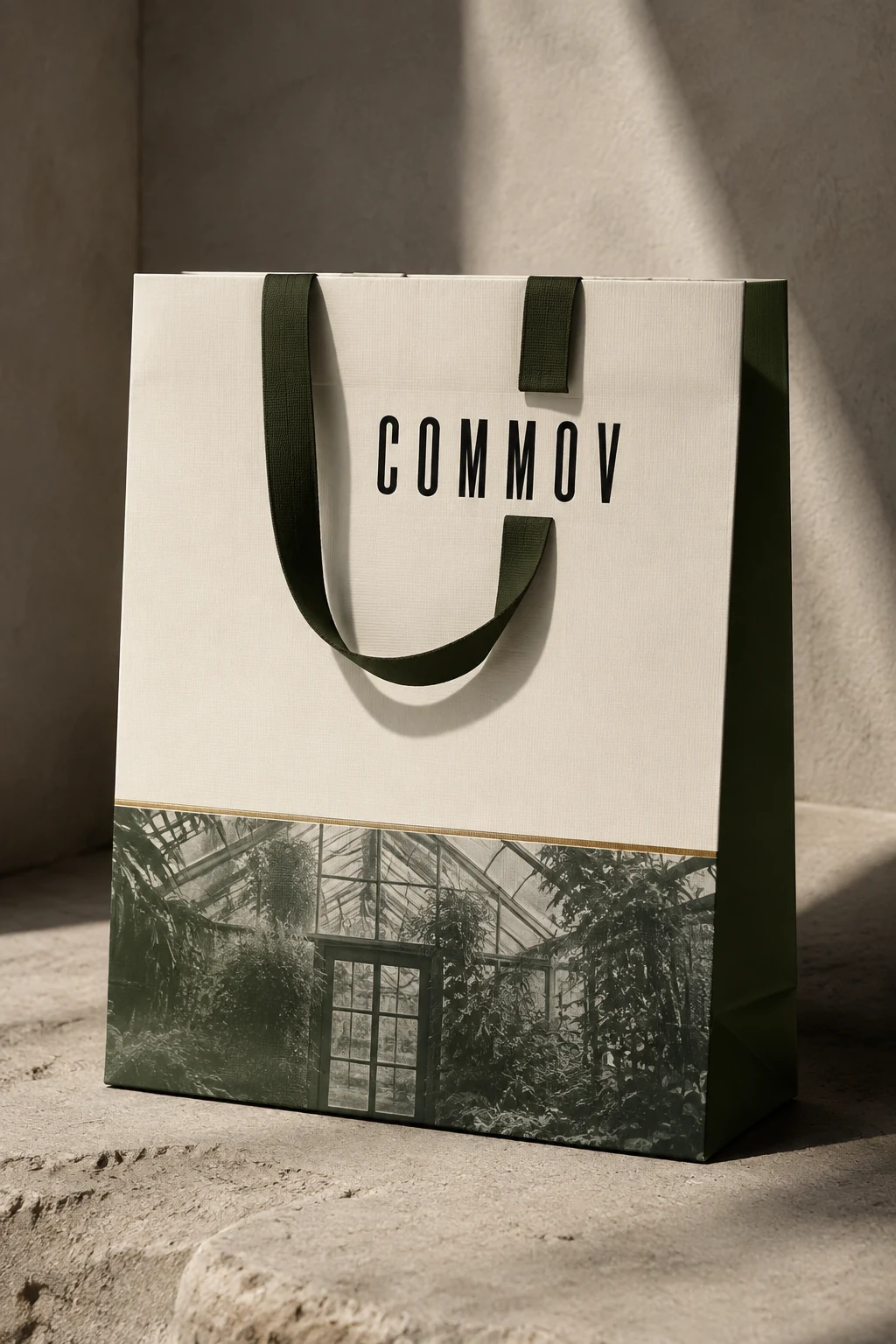 쇼핑백 · 아이보리 · COMMOV 브랜드 콘셉트