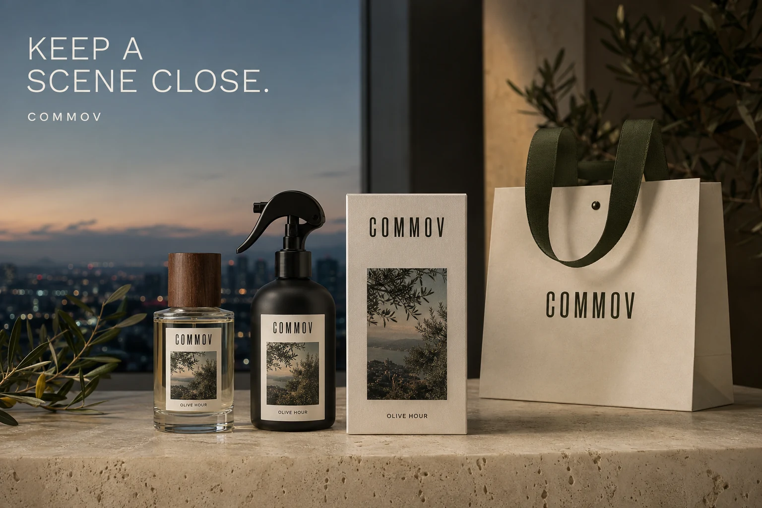 시그니처 · COMMOV의 세계 · COMMOV 브랜드 콘셉트